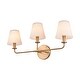 preview thumbnail 5 of 10, Minerva 24'' Wide 3-Light Vanity Light
