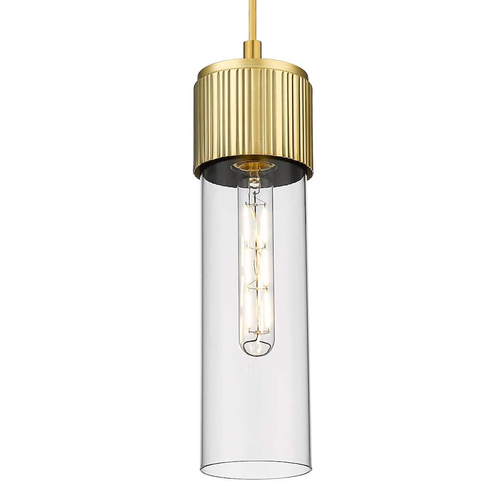 Innovations Lighting 428-1P-G428-12CL Bolivar 12" Tall Mini Pendant