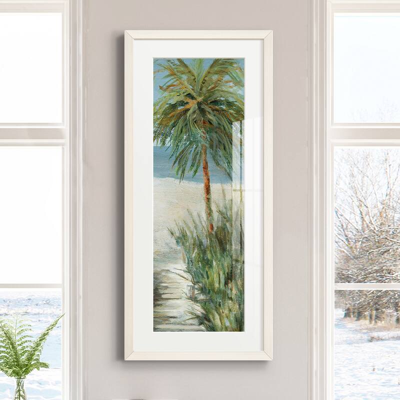Beach Walk II-Premium Gallery Framed Print