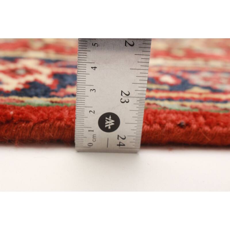 ECARPETGALLERY Hand-knotted Serapi Heritage Red Wool Rug - 2'7 x 19'6