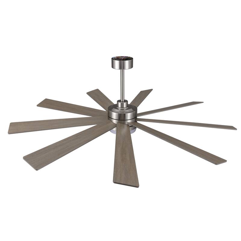 WINGBO 65/72 inch DC Motor Indoor Ceiling Fan with Light & Remote...