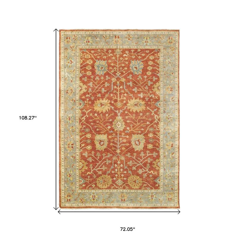 HomeRootsOriental Traditional Rectangle Area Rug