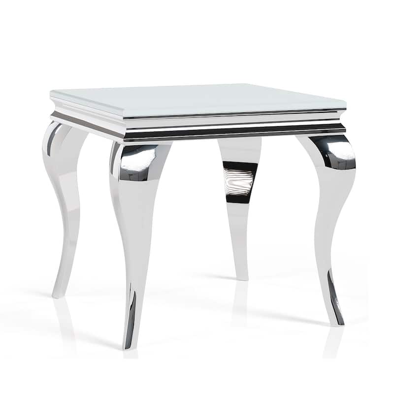 Kiermeyer Contemporary Glass 2-Piece Coffee Table Set by Furniture of America