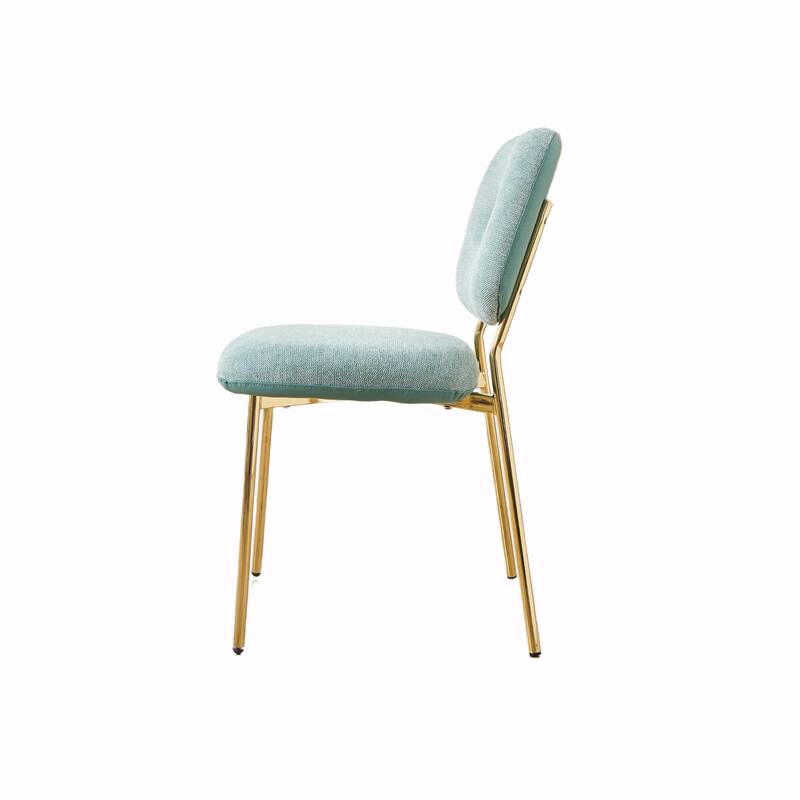Minimalist Dining Chairs - Contoured Backrest, Stain-Resistant