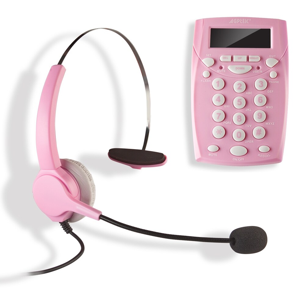 AGPtek Call Center Dialpad Headset 