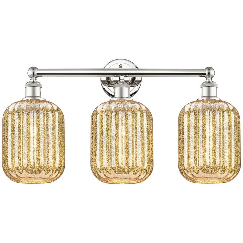 Innovations Lighting 616-3W-14-25 Preston Vanity Preston 3 Light 25" - Polished Nickel / Mercury