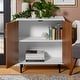 preview thumbnail 14 of 34, Middlebrook Lindesberg 28-inch Bookmatch Accent Cabinet