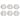 Abode Homewares Bamboo Rim NewWave Melamine Salad Plate - White - 8.5" - Set of 6