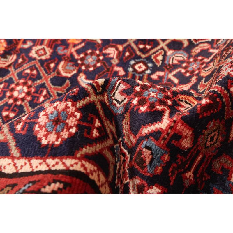 ECARPETGALLERY Hand-knotted Andelz Dark Navy Wool Rug - 3'3 x 10'7