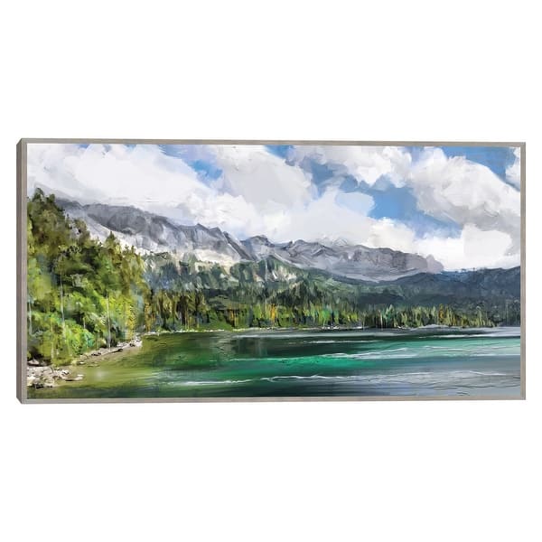 Summer Lake By Studio Arts Canvas Art Print - Bed Bath & Beyond - 38858786