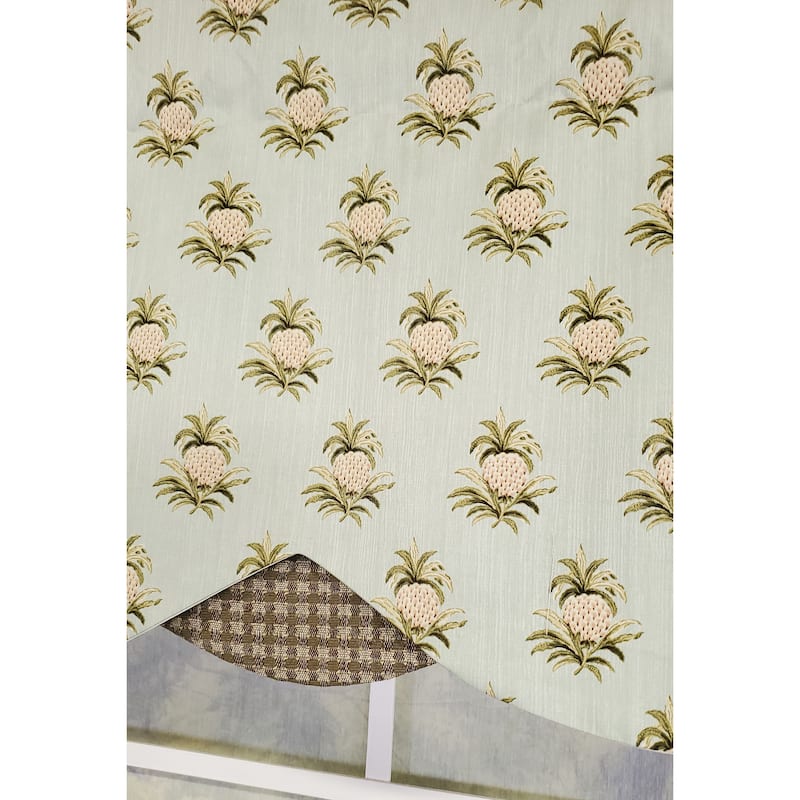 RLF Home Pineapple Field Petticoat Valance