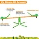 preview thumbnail 4 of 4, Roomfitters 360° Spinning Seesaw, Outdoor Sit and Spin Teeter Totter Playground Equipment for Backyard Fun, Green
