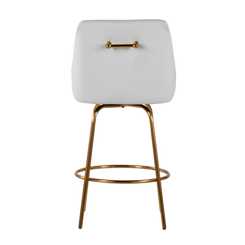 Hannah 26" Fixed-Height Counter Stool - Set of 2