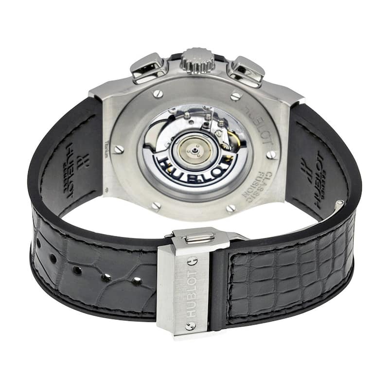 Hublot Classic Fusion 45mm Automatic Skeleton Dial Men's Watch - Black