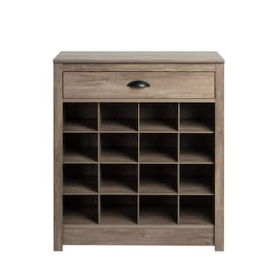 Prepac Entryway Shoe Storage Cabinet with 16 Cubbies - 31.5 in. W x 35 in. H x 13.25 in. D