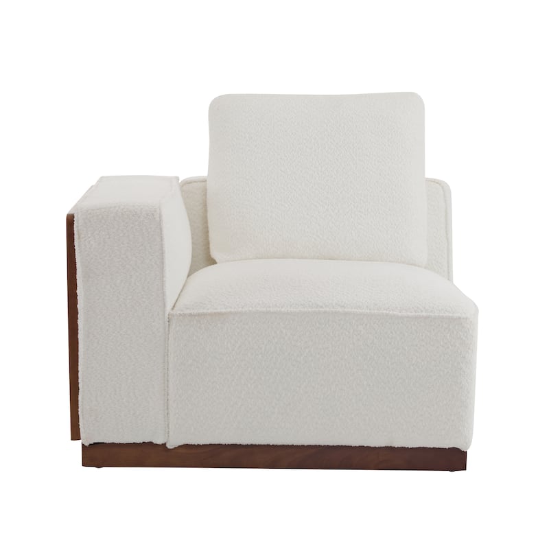 Christopher Knight Home 2 Seater Beige 74" Width Modular Sofa