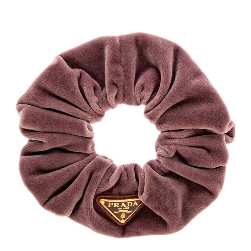 Prada Velvet Scrunchie - Mauve