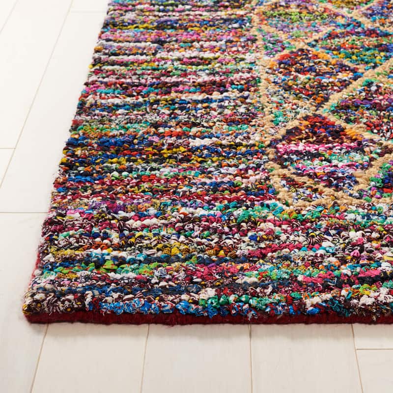SAFAVIEH Handmade Nantucket Ebeline Contemporary Cotton Rug
