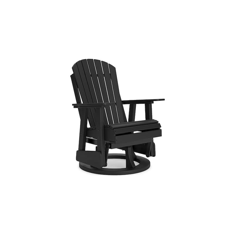Signature Design by Ashley Hyland wave Outdoor Swivel Glider Chair - 30.88" W x 30.5" D x 41.63" H
