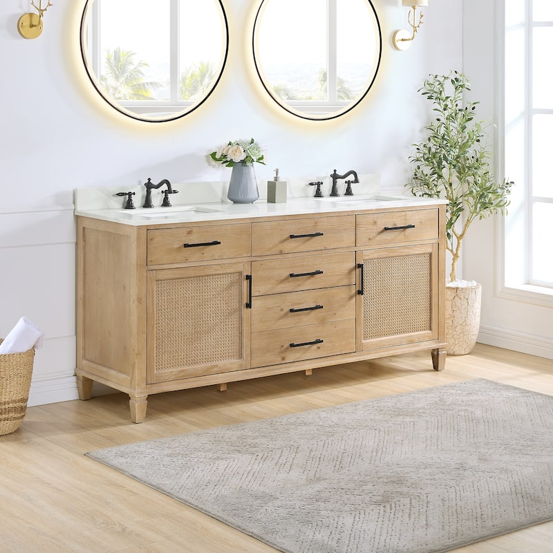 Altair Solana Bath Vanity Base without Top and Sink, no Mirror