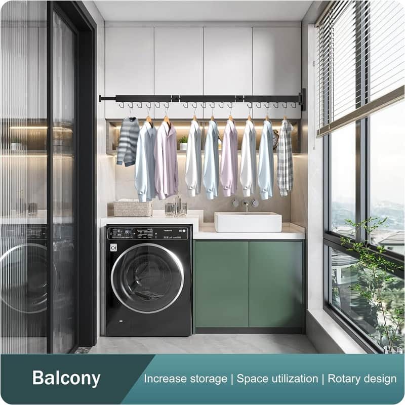 Drying Rack Clothing, Retractable Clothes Drying Rack