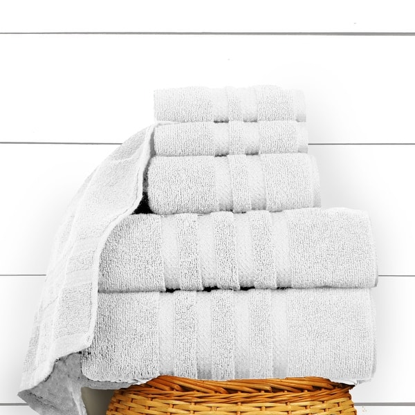 Micro Cotton Ethicot Super Soft & Sustainable 6PC Towel Set - On Sale - Bed  Bath & Beyond - 34604945