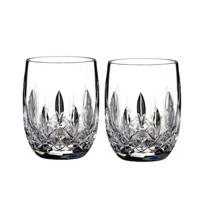 Waterford Connoisseur Lismore Tumbler Rounded 7 Oz Set/2