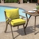 preview thumbnail 20 of 46, Arden Selections Leala Texture 21-inch Square Patio Chair Cushion Set