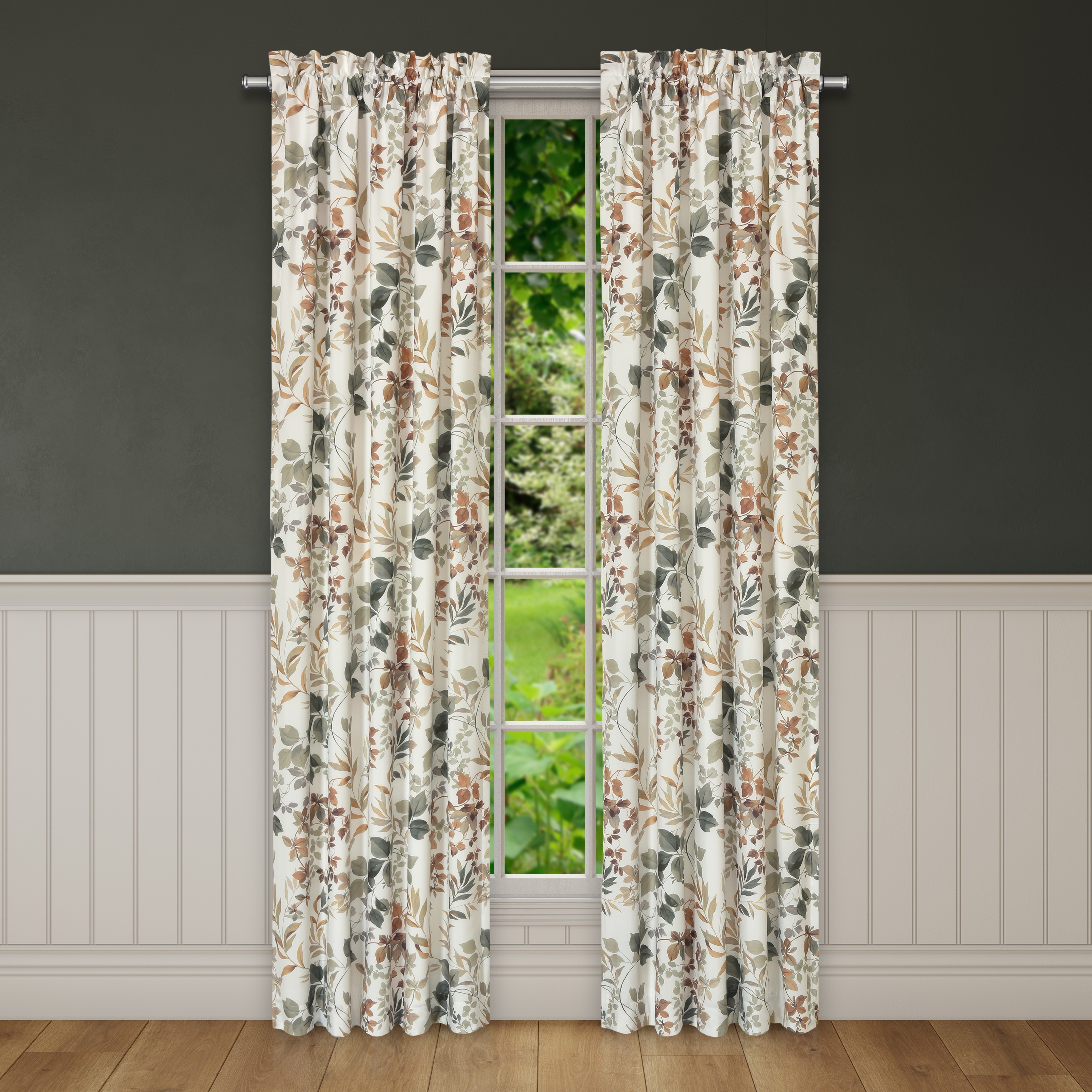 Royal Panel Window Royal Court Evergreen Window Panel Pair - On Sale - Overstock - 38144763