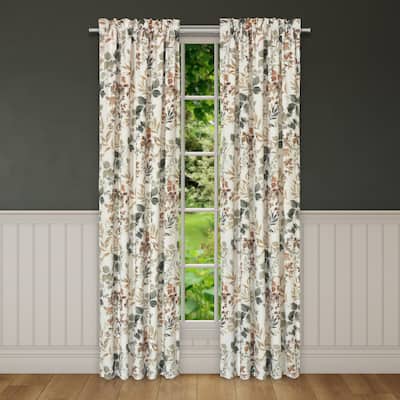 Royal Court Evergreen Window Panel Pair