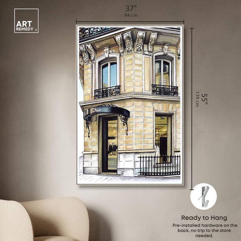 Doll Memories - Glamorous Drama Canvas by Art Remedy