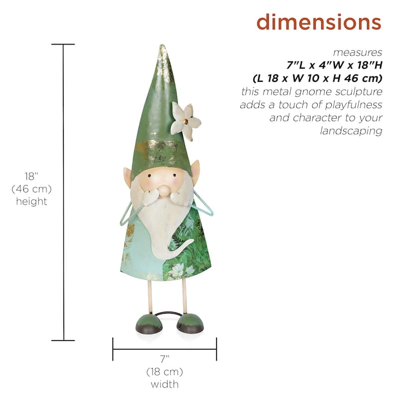 Kissing Metal Gnome
