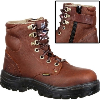 blue steel argyle zip boots