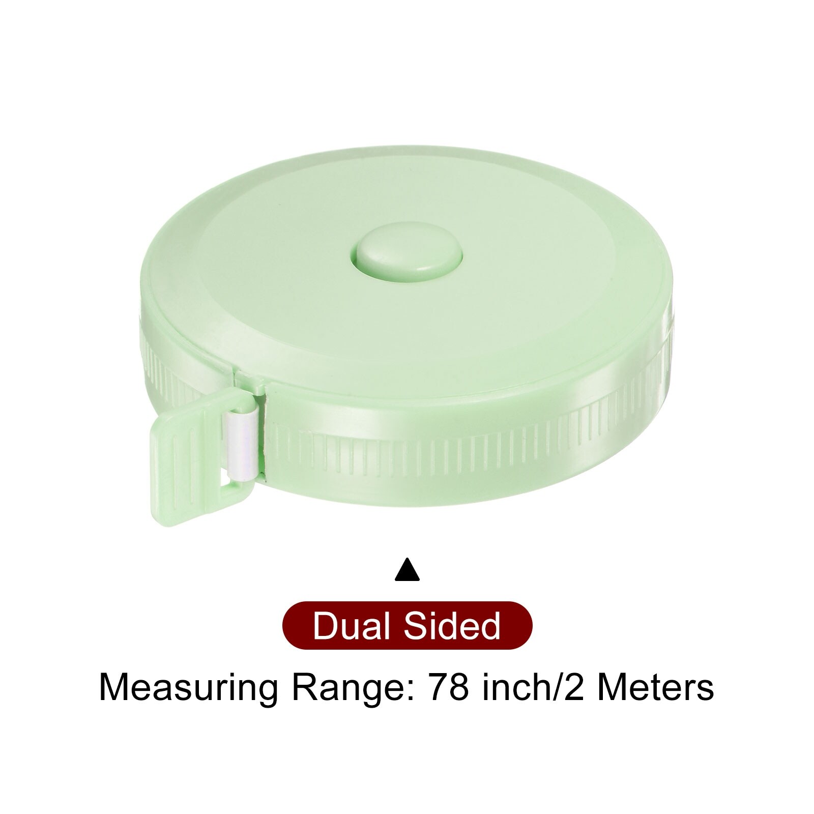 Measuring Tape 2M/78-inch Round Retractable Tailors Tape Measure, Green -  Bed Bath & Beyond - 36506010