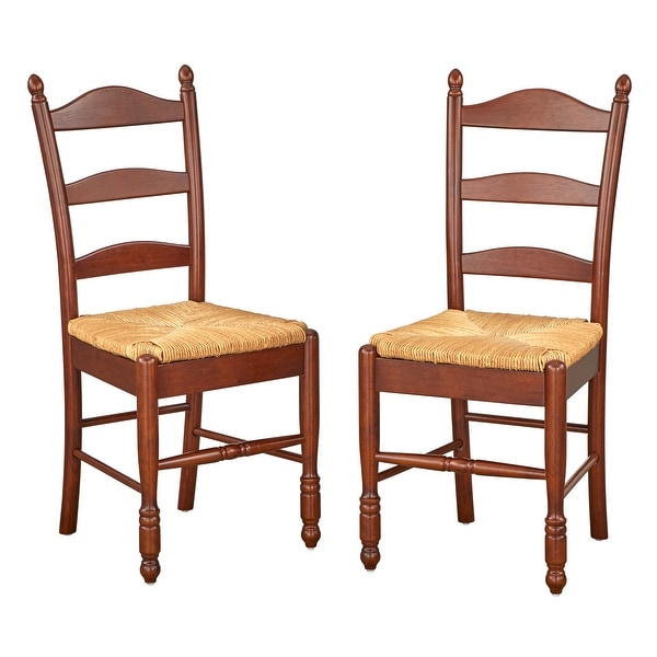 Simple Living Jessie Ladder back dining chair Set of 2 On Sale