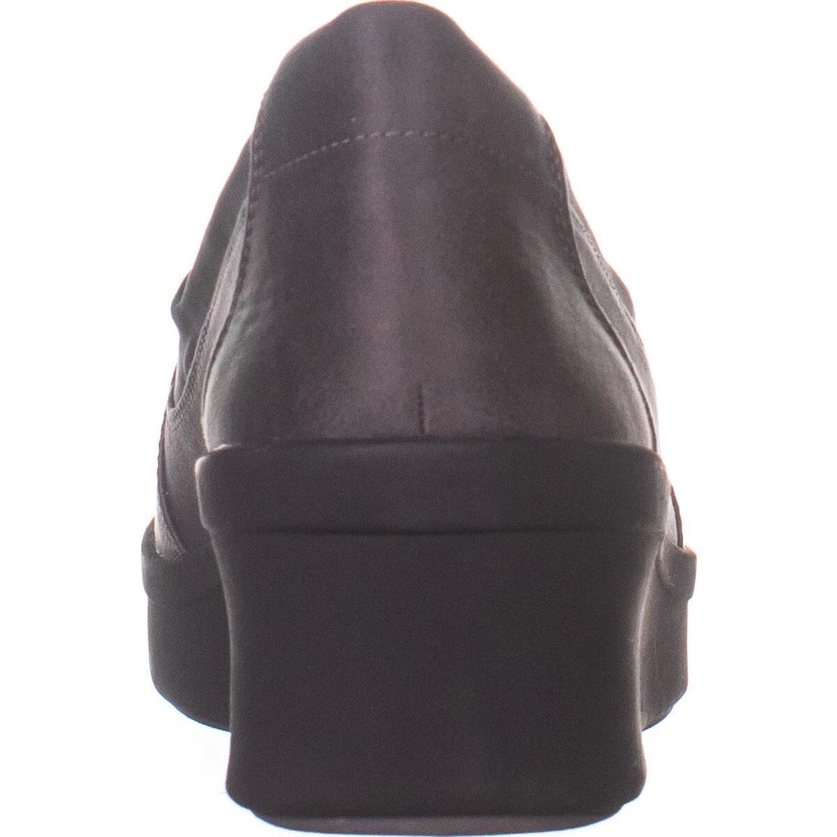 clarks platform loafers