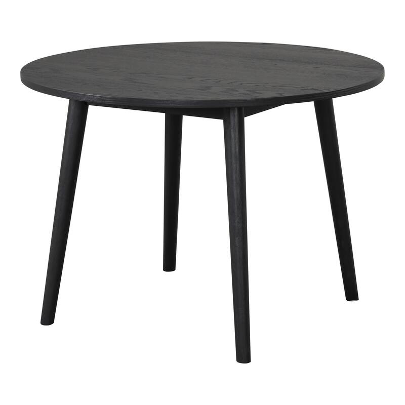 Furniture of America Galgary Mid-Century Modern 5-Piece Round Wooden Dining Table Set