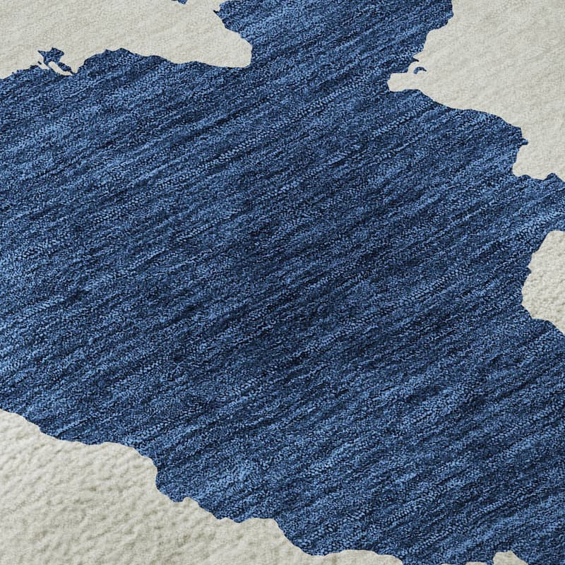 Premium Washable Super Soft Contemporary Islands Mayfield Rug