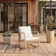 preview thumbnail 4 of 57, SAFAVIEH Daire Outdoor Rocking Chair - 26" W x 31" D x 32" H