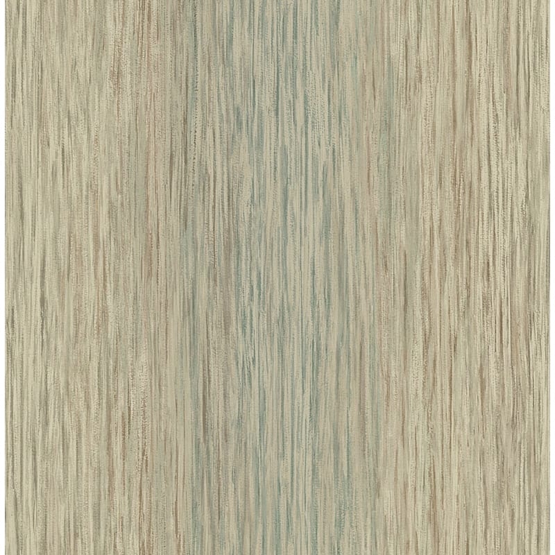 Seabrook Designs Callista Faux Unpasted Wallpaper - 20.5 in W x 33 ft. L - Metallic Teal & Cafe