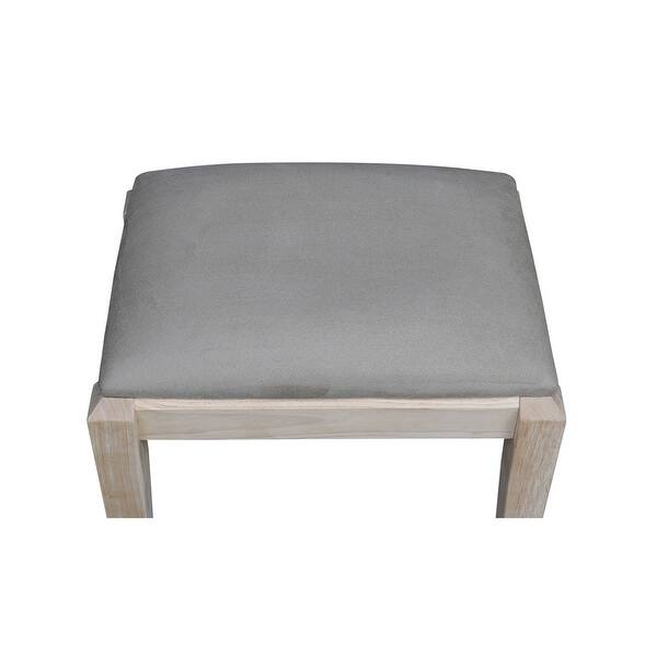 International Concepts Vanity Table With Vanity Bench 40 2 W X 17 1 D X 31 5 H Overstock 18528010