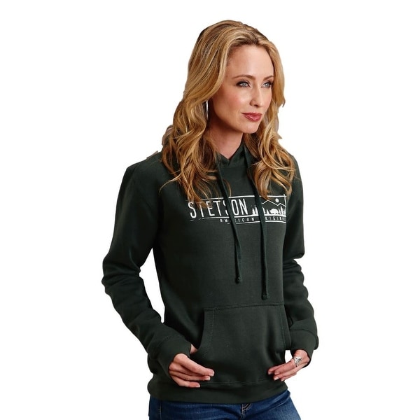 green ladies sweatshirt