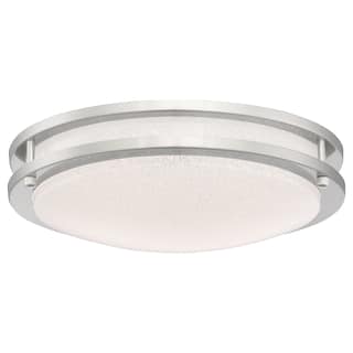 Access Lighting Sparc - LED 14" Flush Mount - Chrome Finish - Starry Acrylic - Dimmable - Dedicated LED