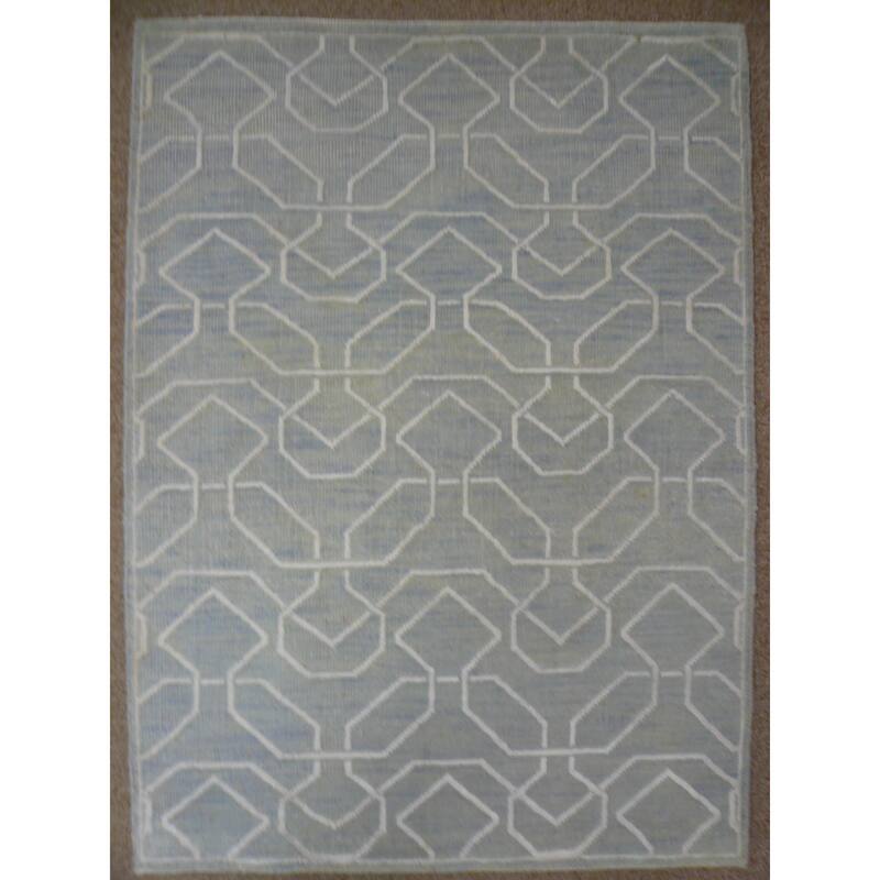 SAFAVIEH Couture Hand-knotted Kensington Darja Modern Wool Rug