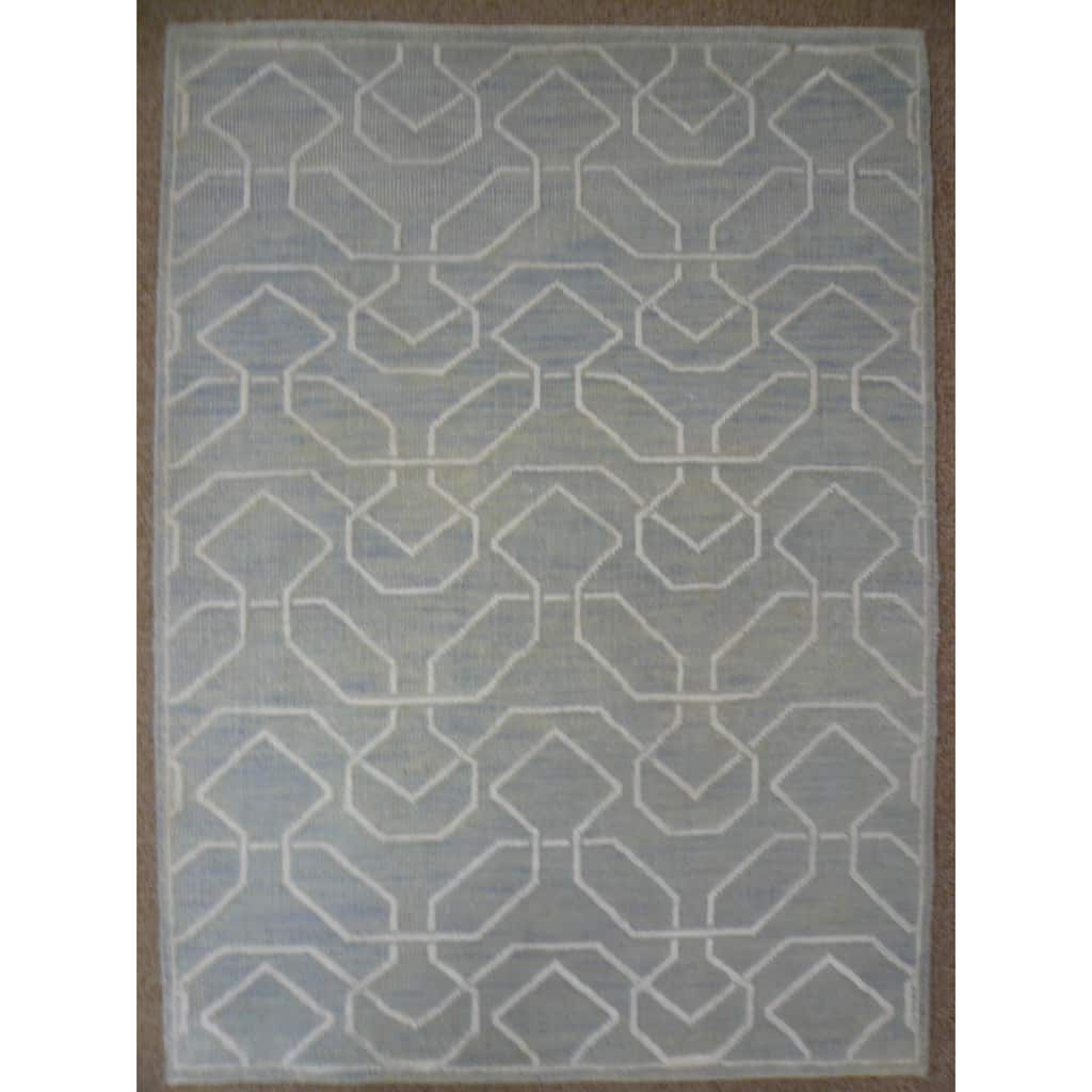 SAFAVIEH Couture Hand-knotted Kensington Darja Modern Wool Rug