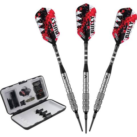 Viper Bully Tungsten Soft Tip Darts 3 Knurled Rings 18 Grams