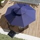 preview thumbnail 4 of 33, VredHom 11.5FT Dual Wind Vent Offset Cantilever Canopy Patio Umbrella