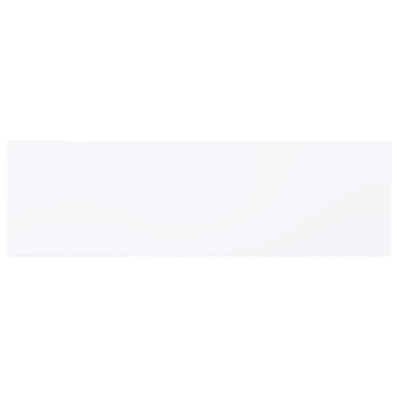 vidaXL Bookshelf Boards 8 pcs White 39.4"x11.8"x0.6" Chipboard