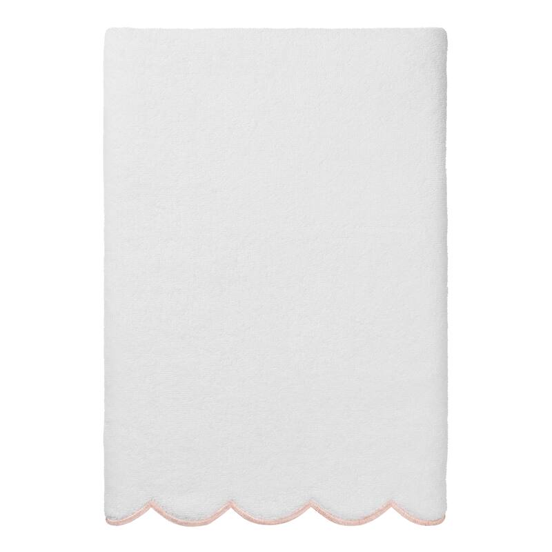 Authentic Hotel and Spa 100% Turkish Cotton ADORNIA Scallop Towel Set