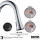 preview thumbnail 8 of 18, Karran Weybridge Single-Handle Pull-Down Sprayer Kitchen Faucet with Matching Soap Dispenser